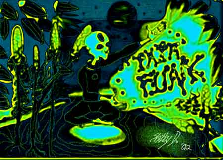 Glow in the dark poster